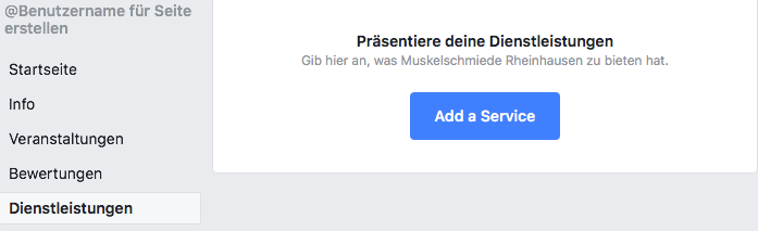 Facebook-Dienstleistung-hinzufuegen